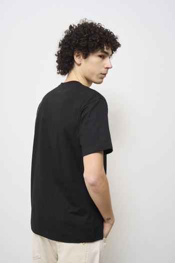 T-shirt uomo girocollo nera - 3