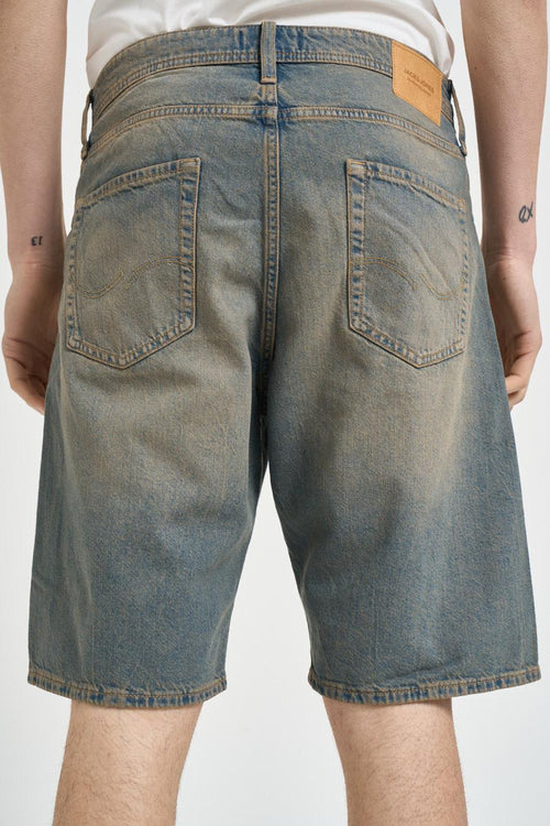 Bermuda uomo lavaggio used in denim - 2