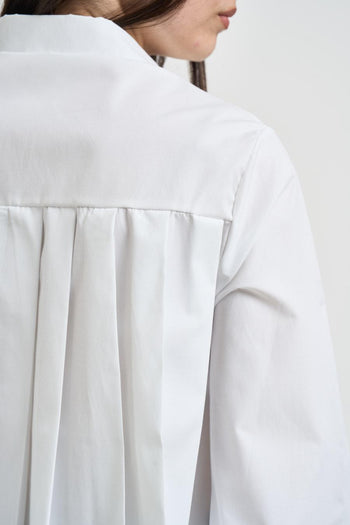 Camicia donna cropped bianca - 5