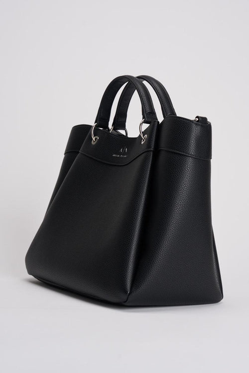 Borsa donna shopper nera - 2