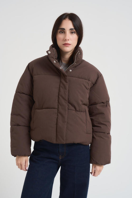Piumino donna Sonic marrone