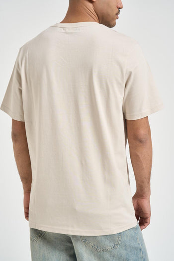 T-shirt uomo girocollo burro - 3