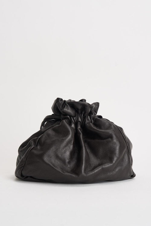 Borsa donna con coulisse nera - 1