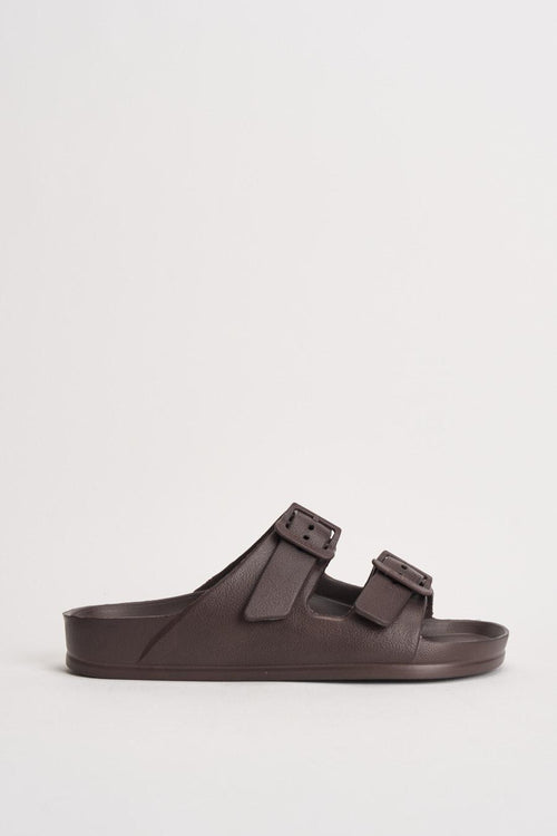 Sandalo donna in EVA moro