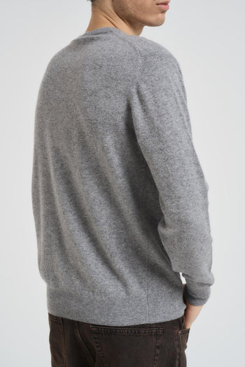 Maglia uomo girocollo grigia - 3