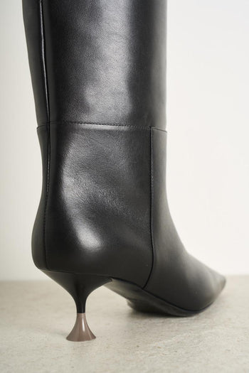 Stivali "Anita" in pelle liscia - 5