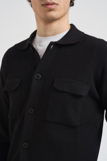 Cardigan uomo nero - 3