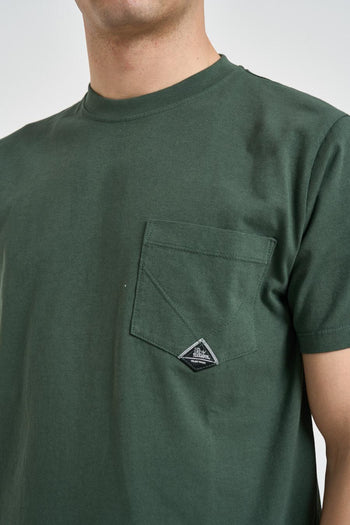 T-shirt uomo girocollo salvia - 3