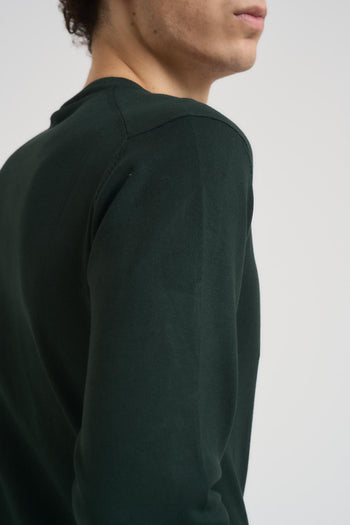 Maglia uomo girocollo verde - 5