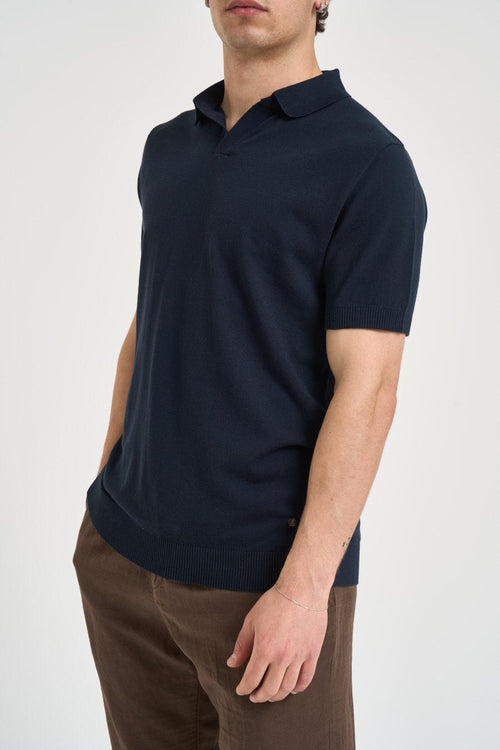Polo uomo blu - 2