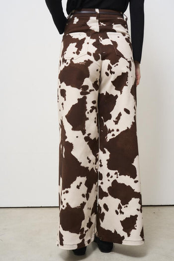Women's jeans in spotted denim - 4