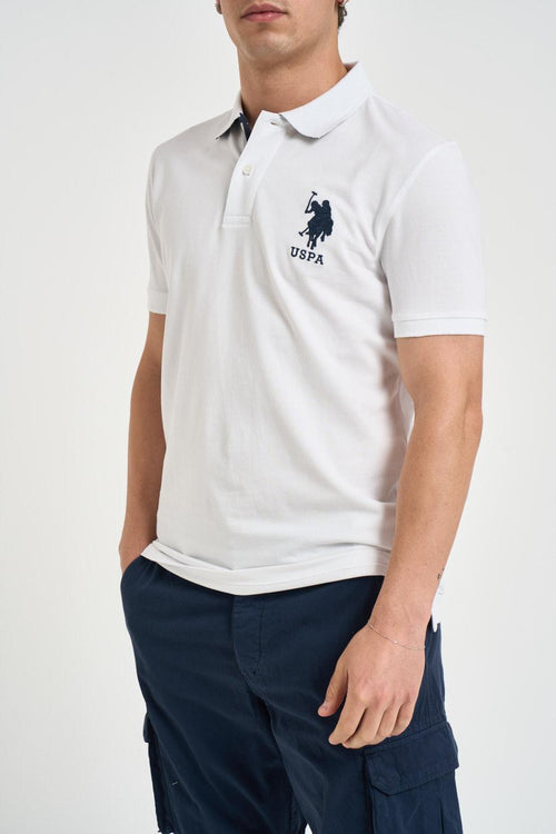 Polo uomo bianca