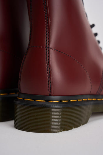 Stivale stringato donna 1460 bordeaux - 9