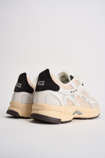 Sneakers donna Rerun bianca e marrone - 6