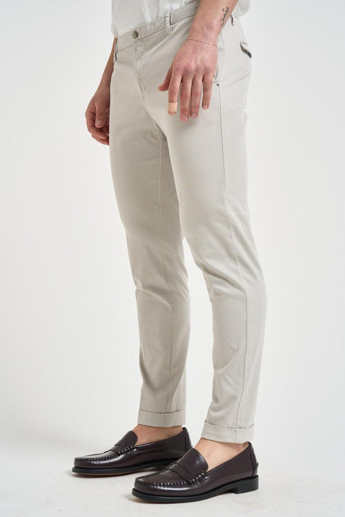 Pantalone uomo slim ghiaccio - 2