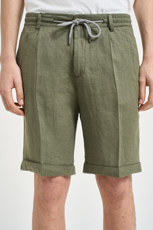 Bermuda uomo verde oliva