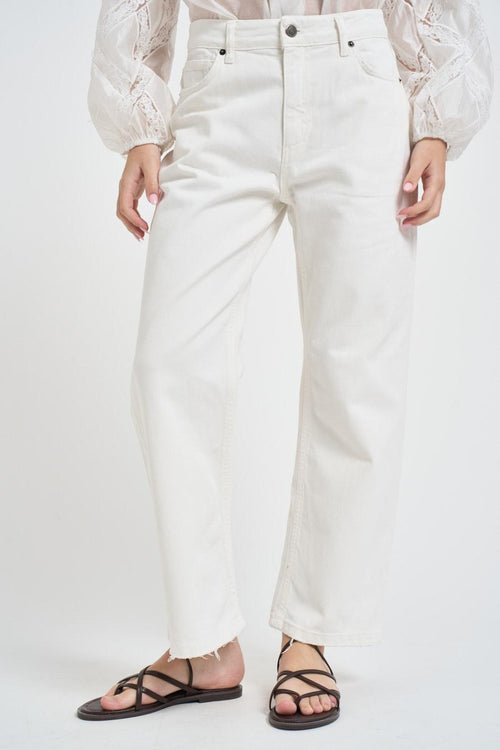 Jeans donna regolar bianchi