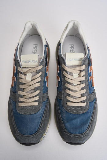 Sneakers uomo Mick blu - 4