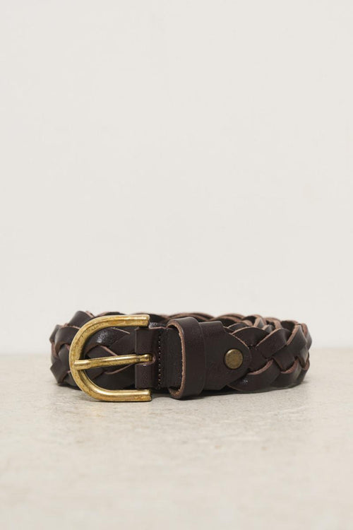 Brown women's belt