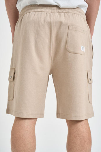 Bermuda uomo corto beige - 3