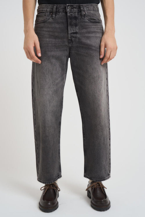 eans uomo in denim grigio