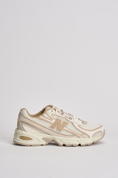Sneakers donna 740 beige - 1