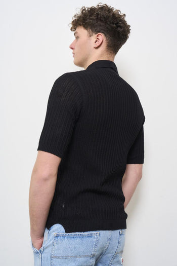 Polo uomo nera - 3