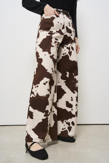 Women's jeans in spotted denim - 6