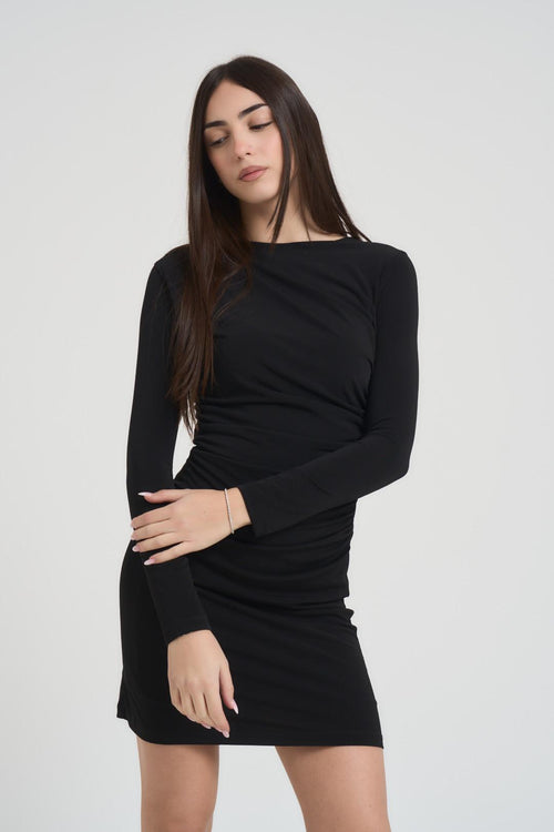 Abito donna mini nero - 2