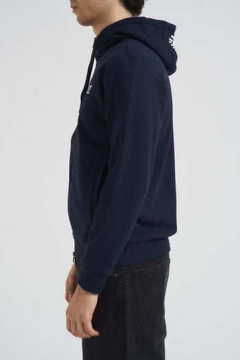 Felpa uomo con cappuccio nera - 3