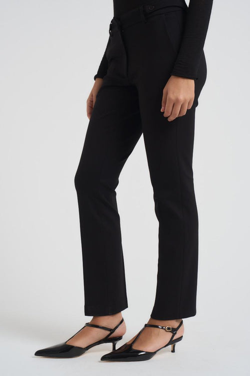 Pantalone donna skinny nero - 2