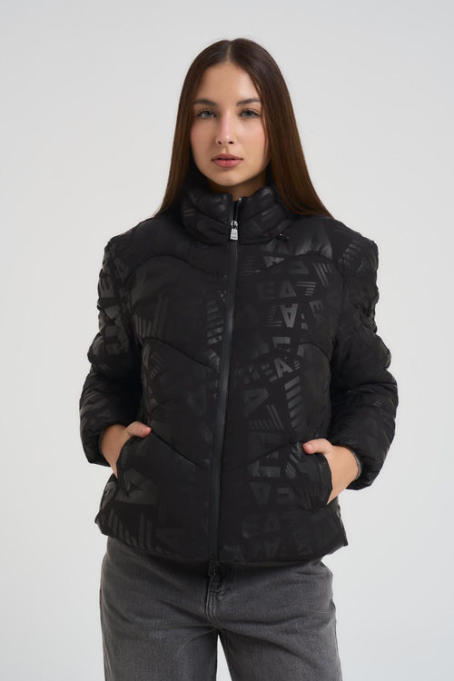 Piumino donna logato