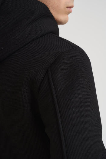 Giubbotto uomo in maglia nero - 7