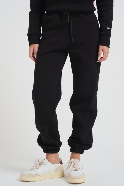 Pantalone tuta jogger donna nero - 2