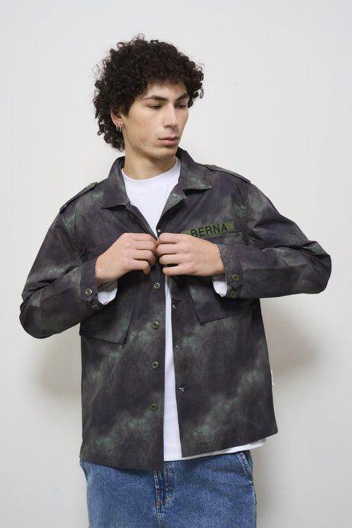 Men's tie dye shirt grey - 2