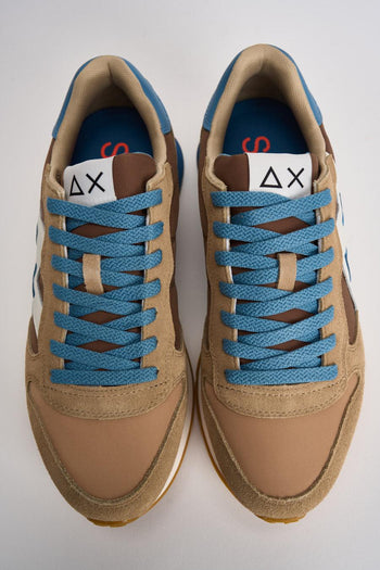 Sneakers uomo multicolor celeste - 6