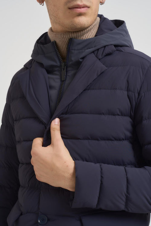 Piumino uomo a giacca blu - 2