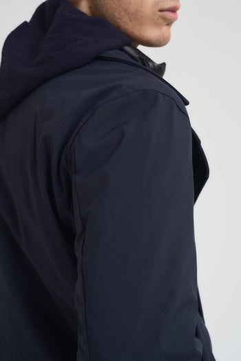 Giubbotto uomo doppiopetto blu - 6