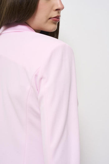 Pink double-breasted women's jacket - 6