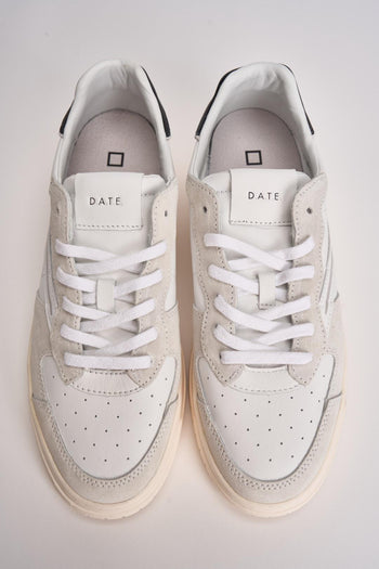 Sneakers uomo Torneo bianca e nera - 3