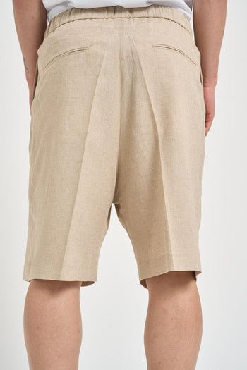 Bermuda uomo beige - 3