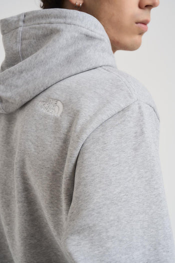Felpa uomo con cappuccio grigia - 5