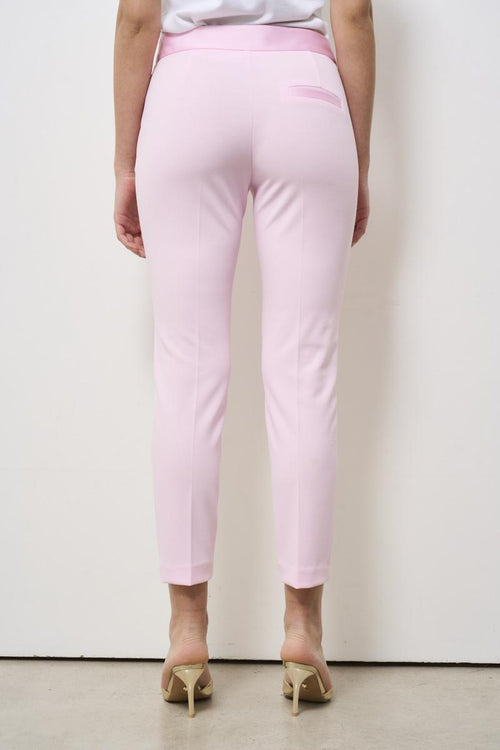 Women's skinny pink trousers - 2