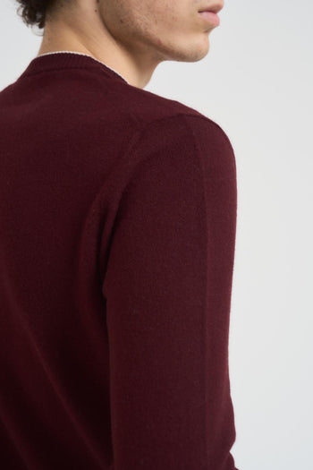 Girocollo uomo Urban Basic bordeaux - 6