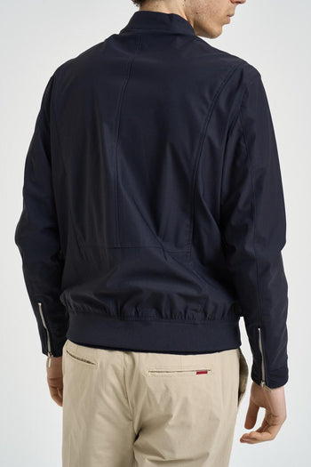 Giubbotto uomo tecnico blu navy - 6