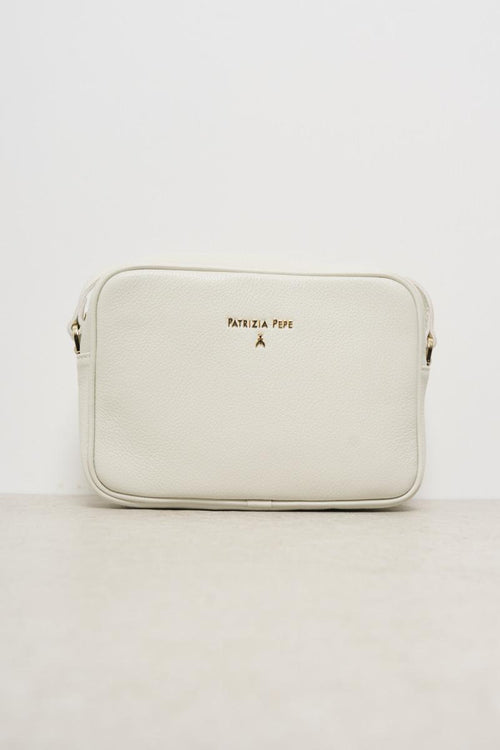 Women's white shoulder bag