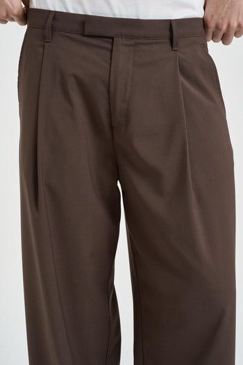 Pantalone uomo gamba ampia moro - 4