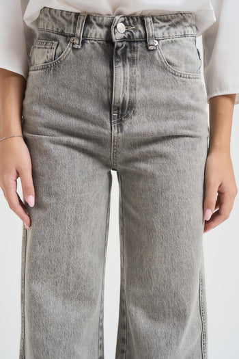 Jeans donna Kia grigio - 4