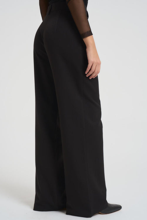 Pantalone donna a palazzo nero - 2