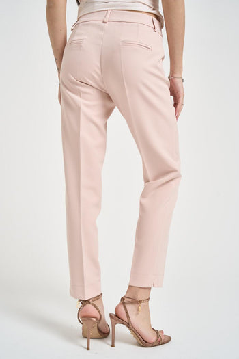 Pantalone donna a sigaretta cipria - 3